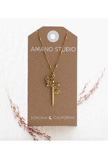 Gothic Romance Dagger Necklace