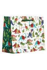 Christmas Dinosaurs Gift Bag - Large