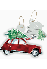 Christmas Town Gift Tags