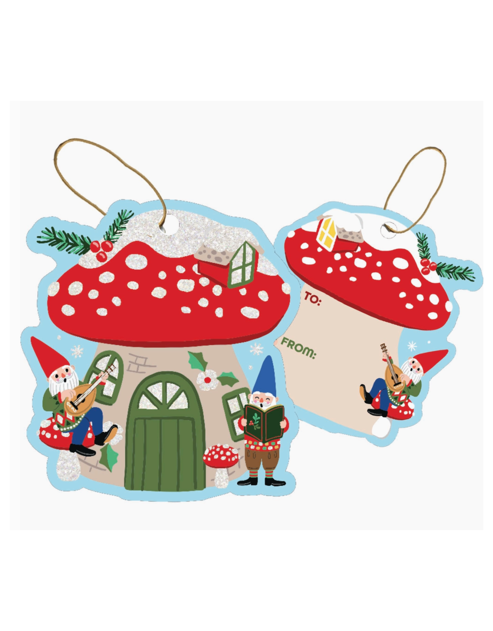 Holiday Gnomes Gift Tags