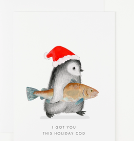 Holiday Cod Greeting Card