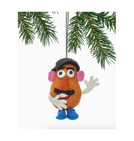 Mr Potatohead Felted Ornament