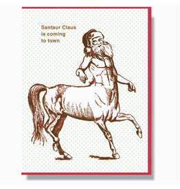 Santaur Claus Holiday Card
