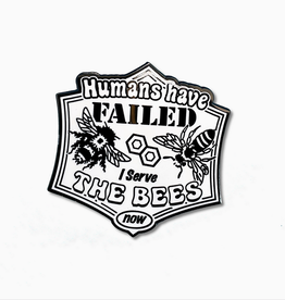I Serve The Bees Enamel Pin