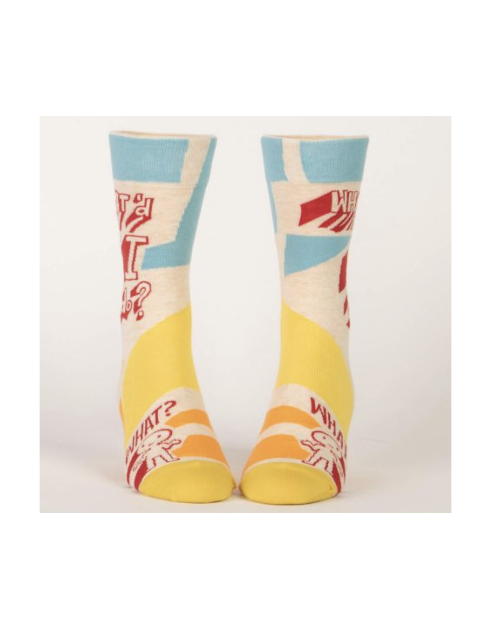 What'd I Do? Men's Crew Socks
