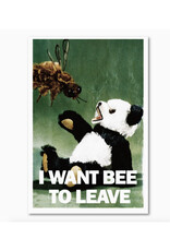 I Want Bee To Leave Risograph Print - 11.5 x 17"