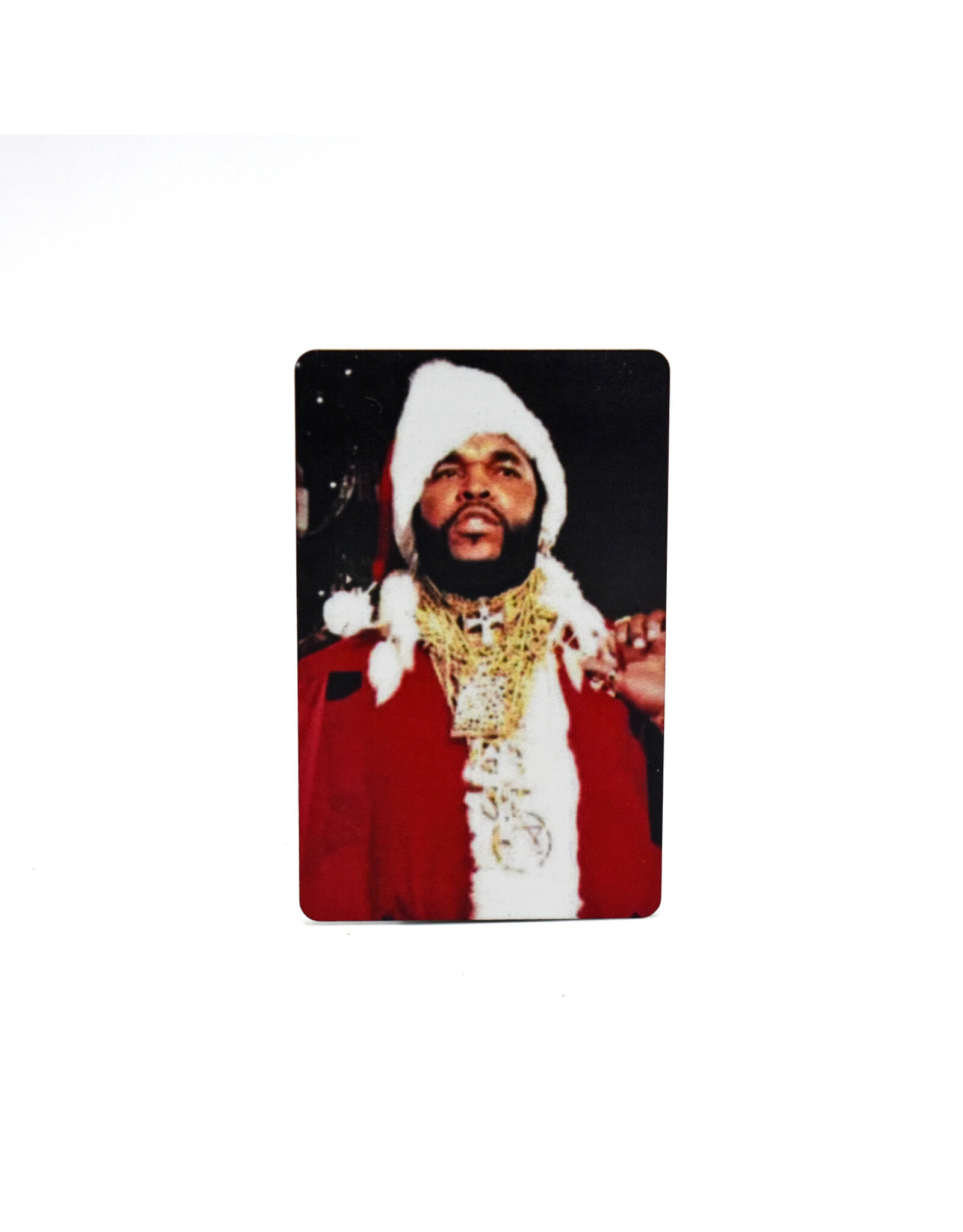 Mr. T Christmas Magnet