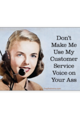 Customer Service Voice Magnet