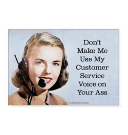 Customer Service Voice Magnet