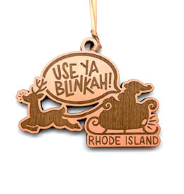 Use Your Blinkah! Reindeer Ornament
