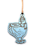 Rhode Island Red Rooster Ornament Rhode Island Red Rooster Ornament