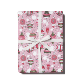 Retro Ornaments Wrapping Paper - Curbside Only