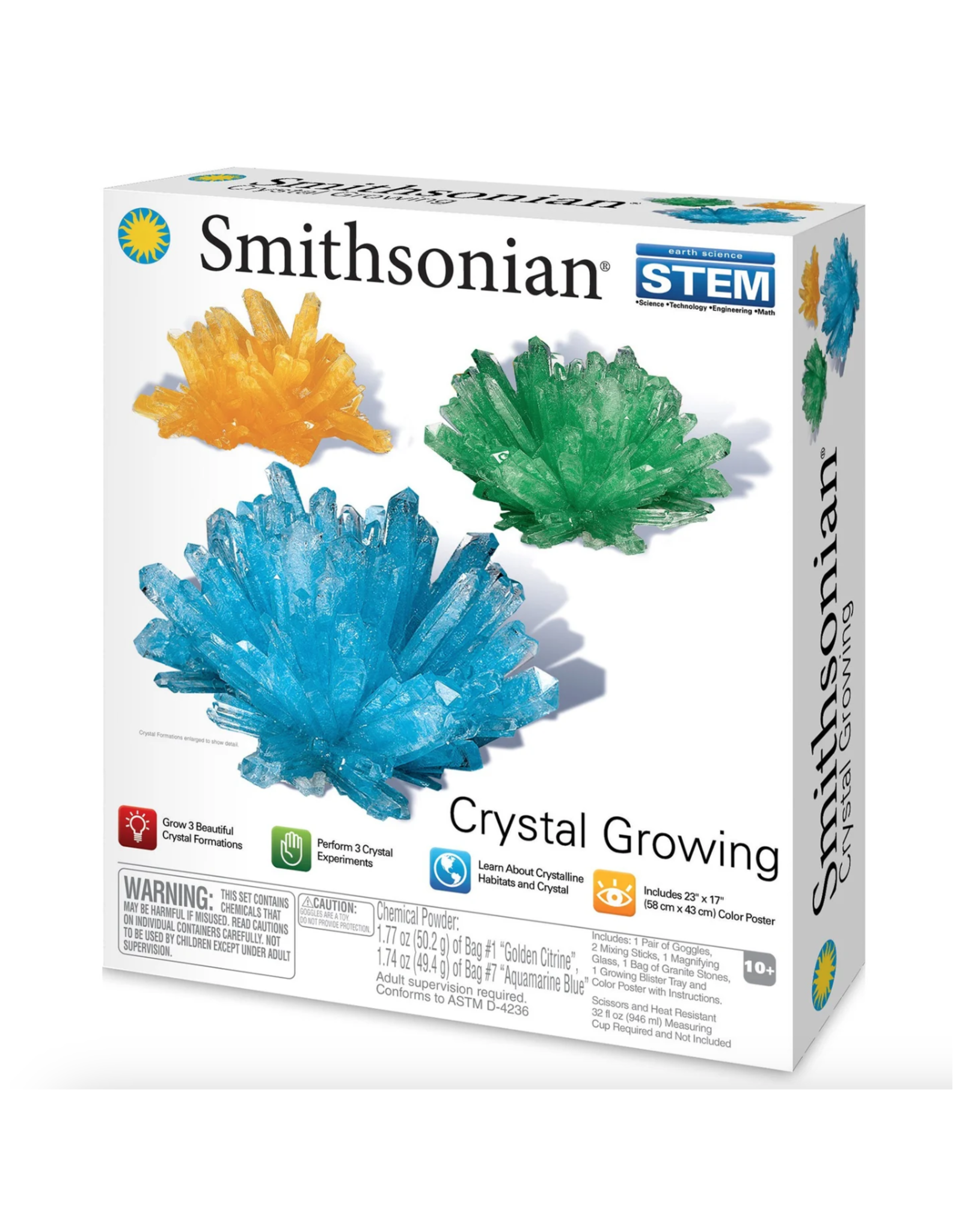 Smithsonian Crystal Growing Kit