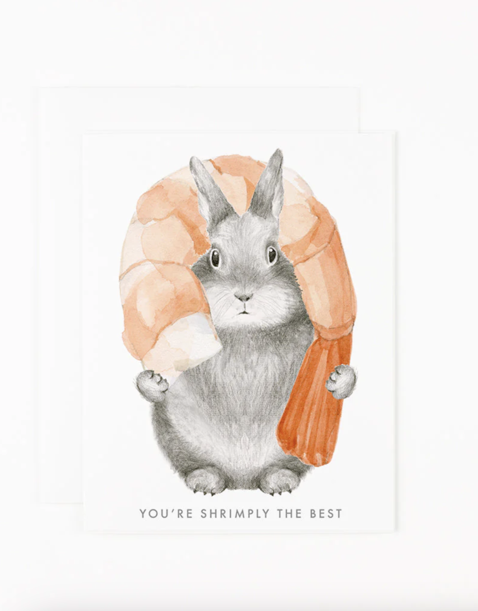You're Shrimply the Best Greeting Card