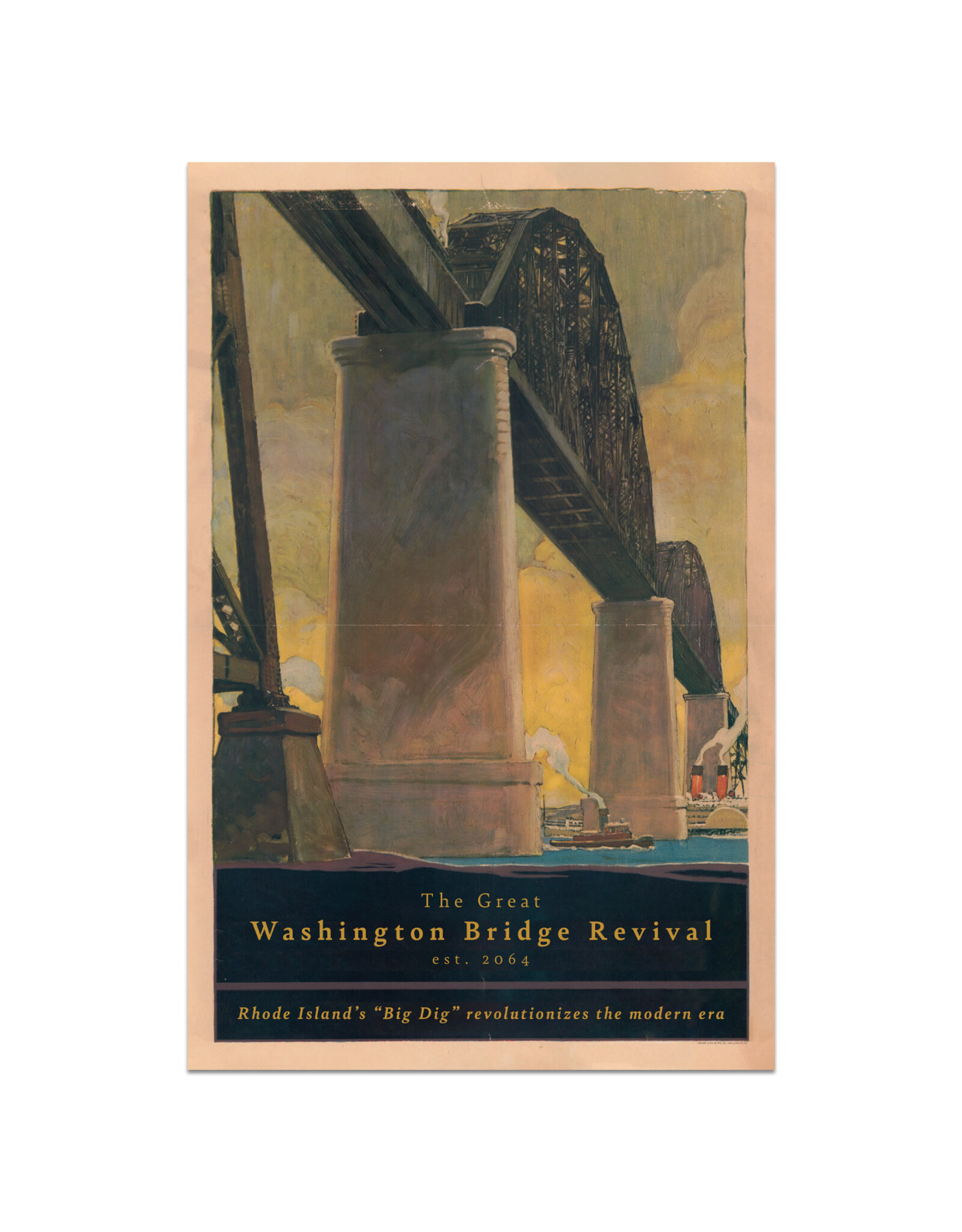 Washington Bridge Revival Print
