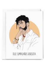 Feliz Cumpleanos Bebesota Bad Bunny Greeting Card