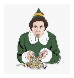 Buddy The Elf Breakfast Sticker *