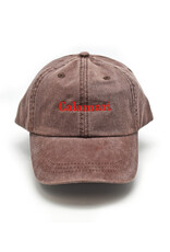Calamari Espresso/Red Dad Hat