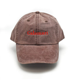 Calamari Espresso/Red Dad Hat