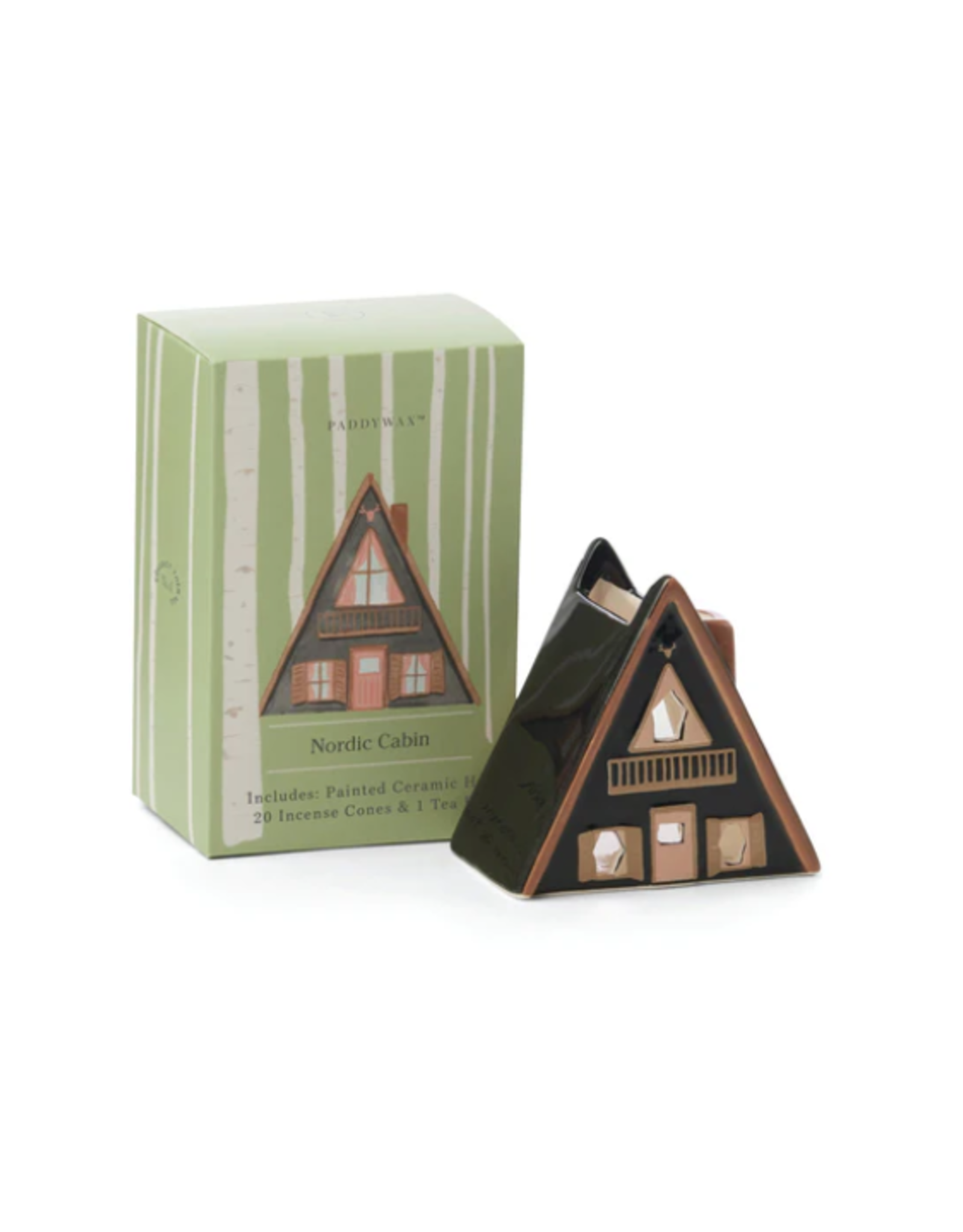 Nordic Cabin Incense & Tea Light Holder