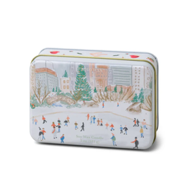 Soy Wax Candle Christmas Tin - Mistletoe & Mint