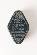 Soy Wax Candle Tin (3.5 oz) Driftwood Indigo Soy Wax Candle Tin (3.5 oz) Driftwood Indigo