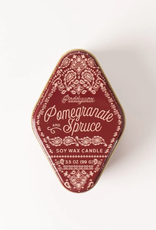 Soy Wax Candle Tin (3.5 oz) Pomegranate Spruce Soy Wax Candle Tin (3.5 oz) Pomegranate Spruce