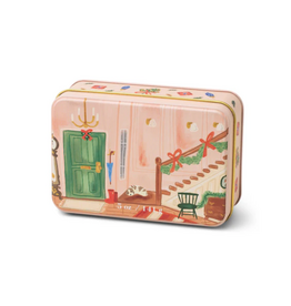 Soy Wax Candle Christmas Tin - Wassail