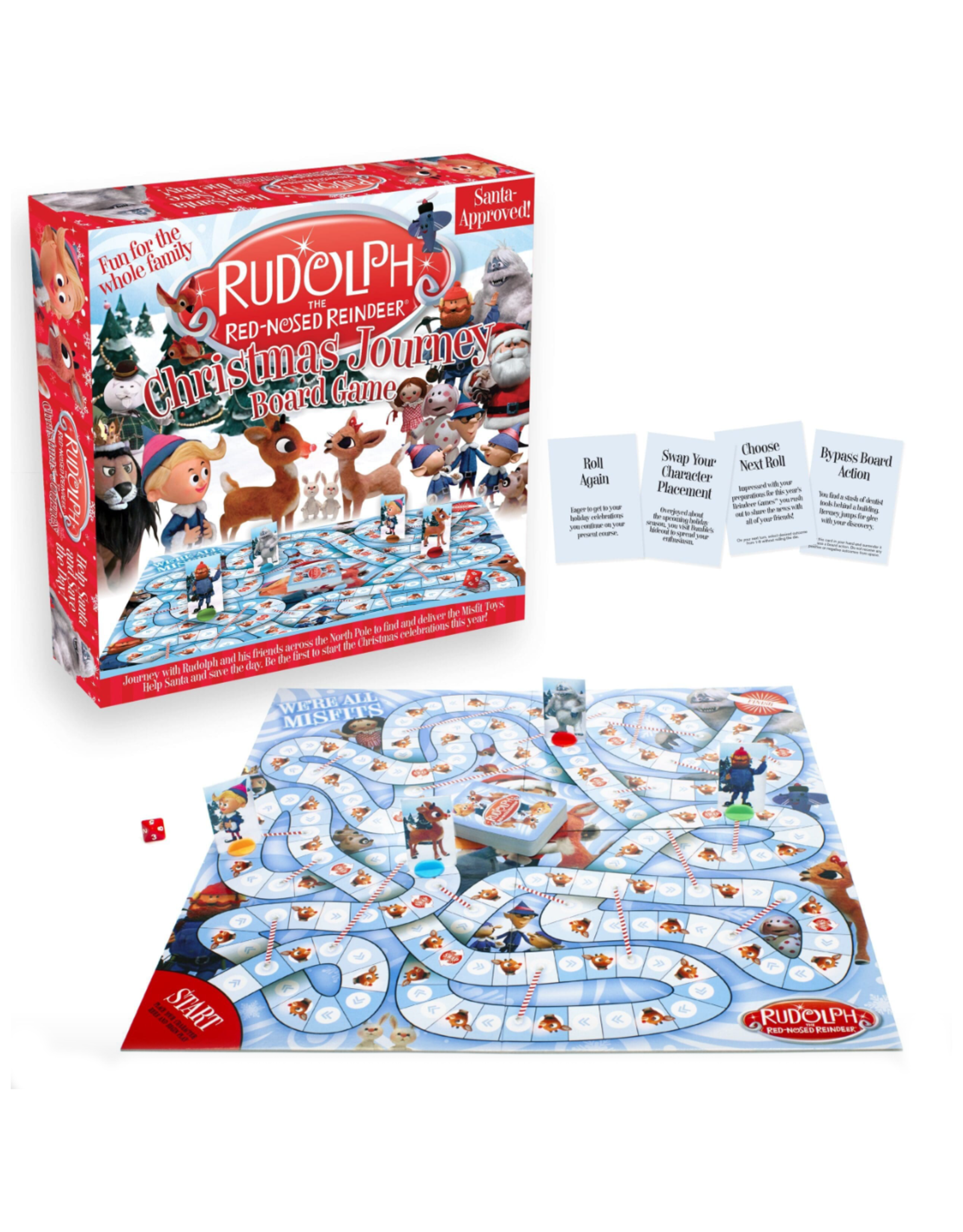 Rudolph The Red-Nosed Reindeer Board Game