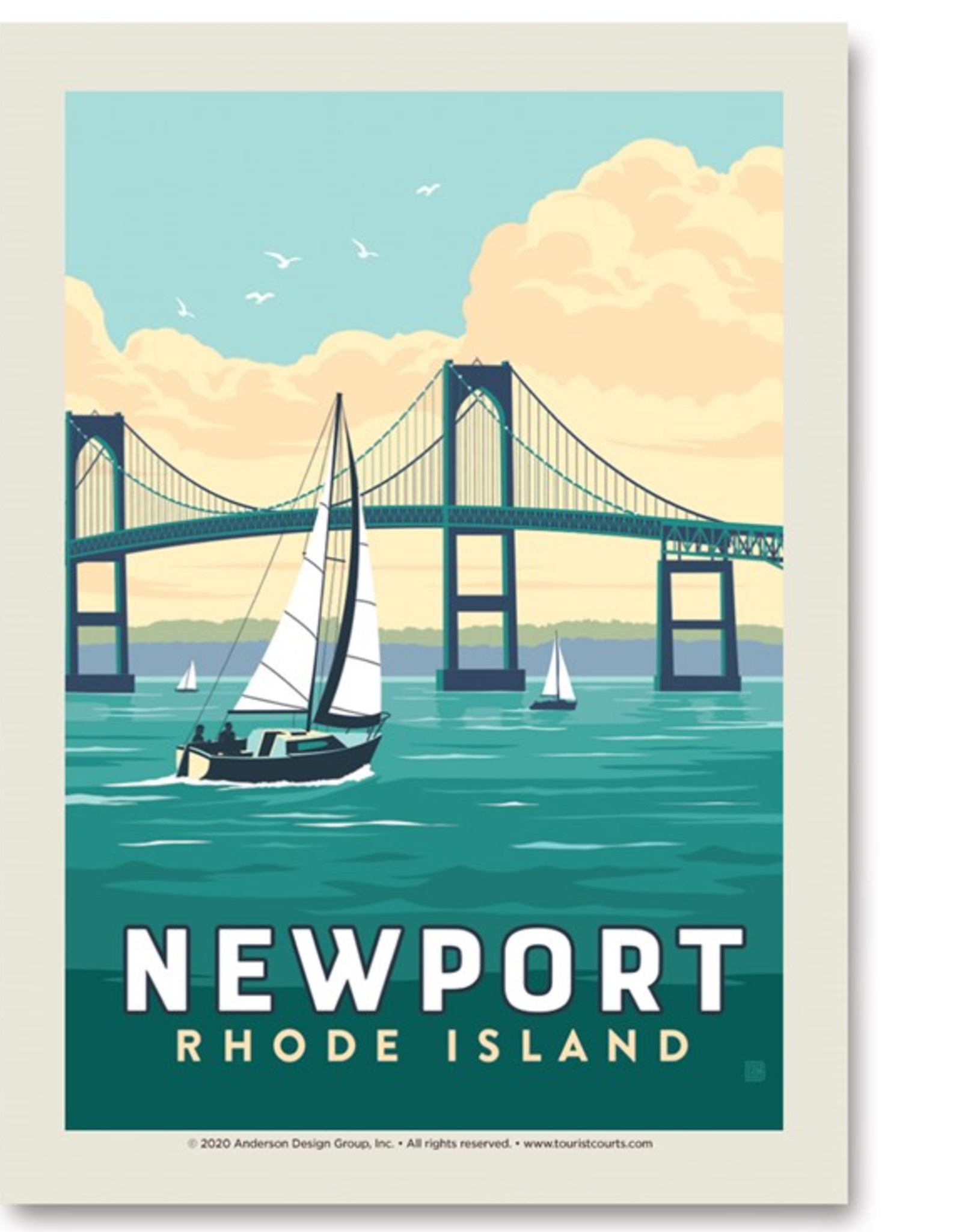 Newport Bridge Print