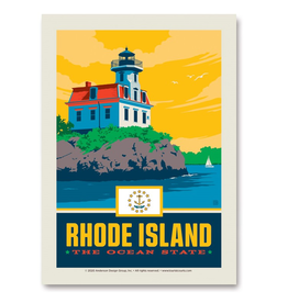 Rhode Island State Pride Print