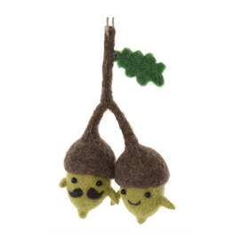 Acorns in Love Ornament *