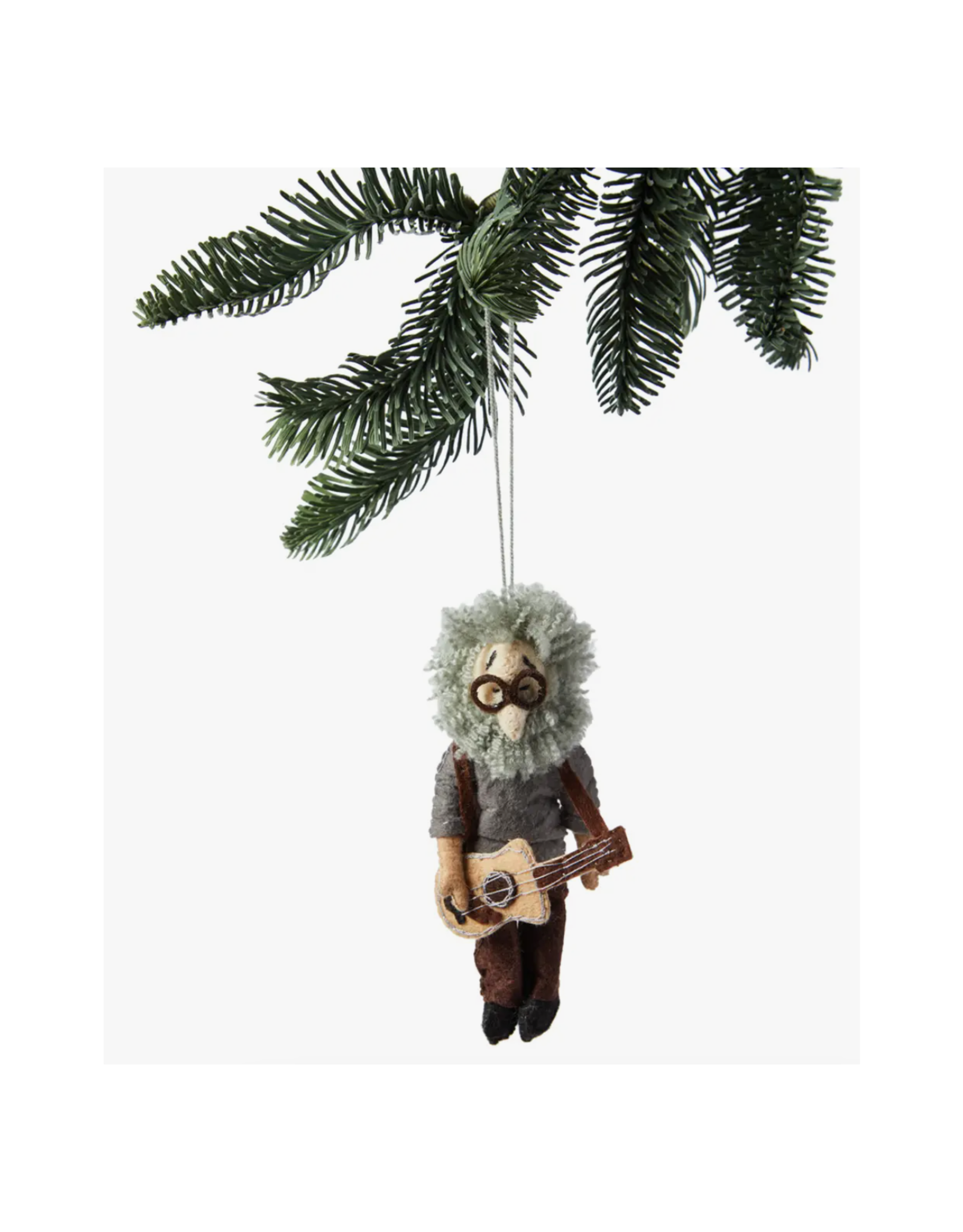 Jerry Garcia Felted Ornament