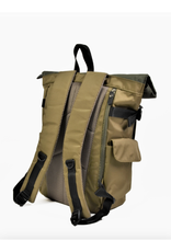 2-Tone Rolltop Backpack - Desert Olive