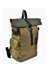 2-Tone Rolltop Backpack - Desert Olive