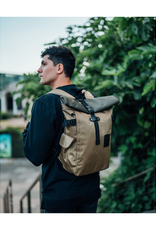 2-Tone Rolltop Backpack - Desert Olive