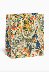 Striped Florals Gift Bag - Medium