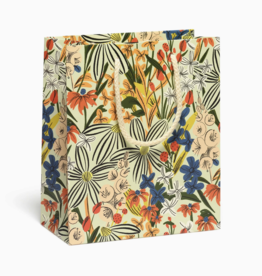 Striped Florals Gift Bag - Medium