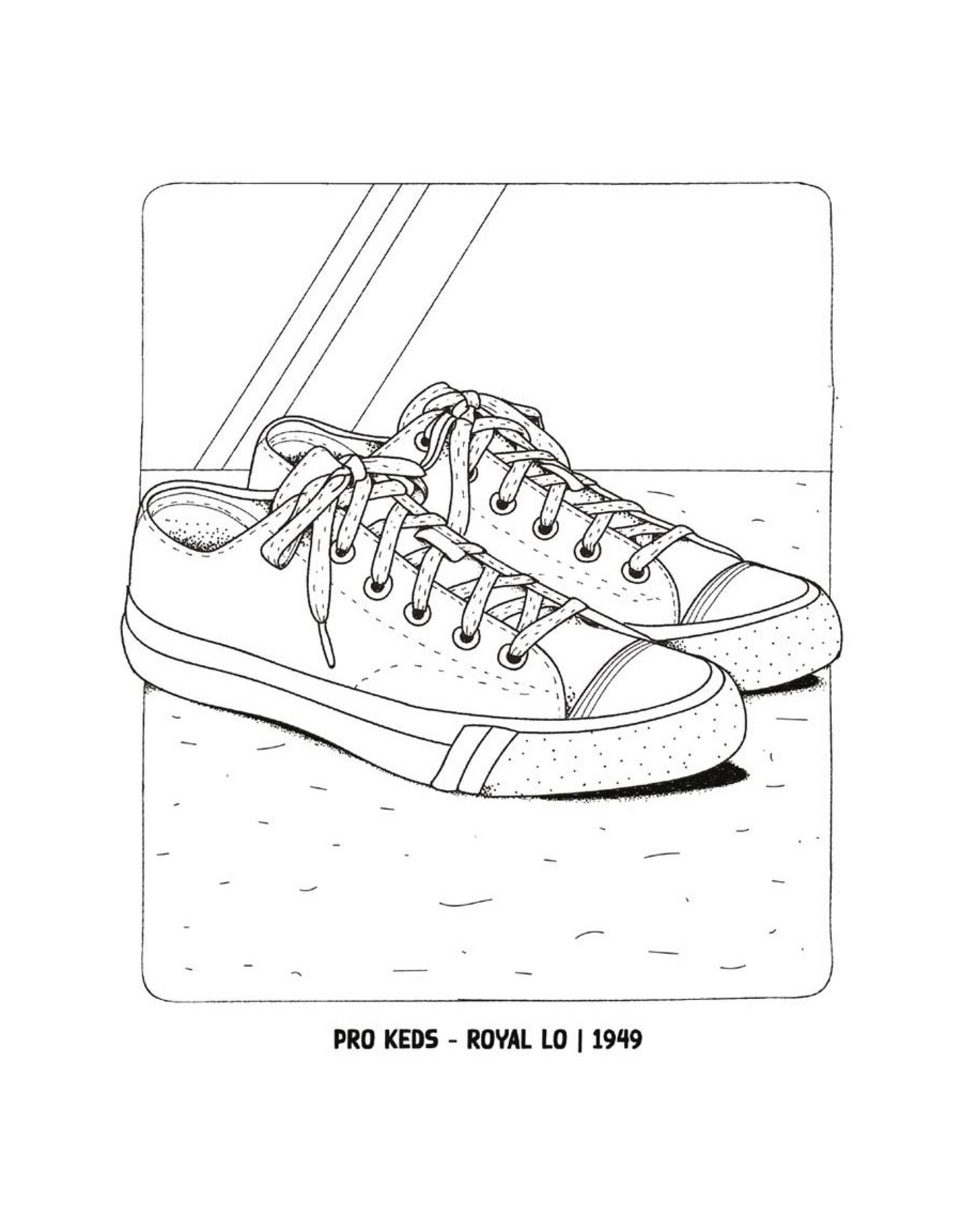 Sneaker Coloring Book - Home