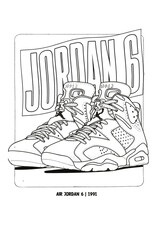 Sneaker Coloring Book
