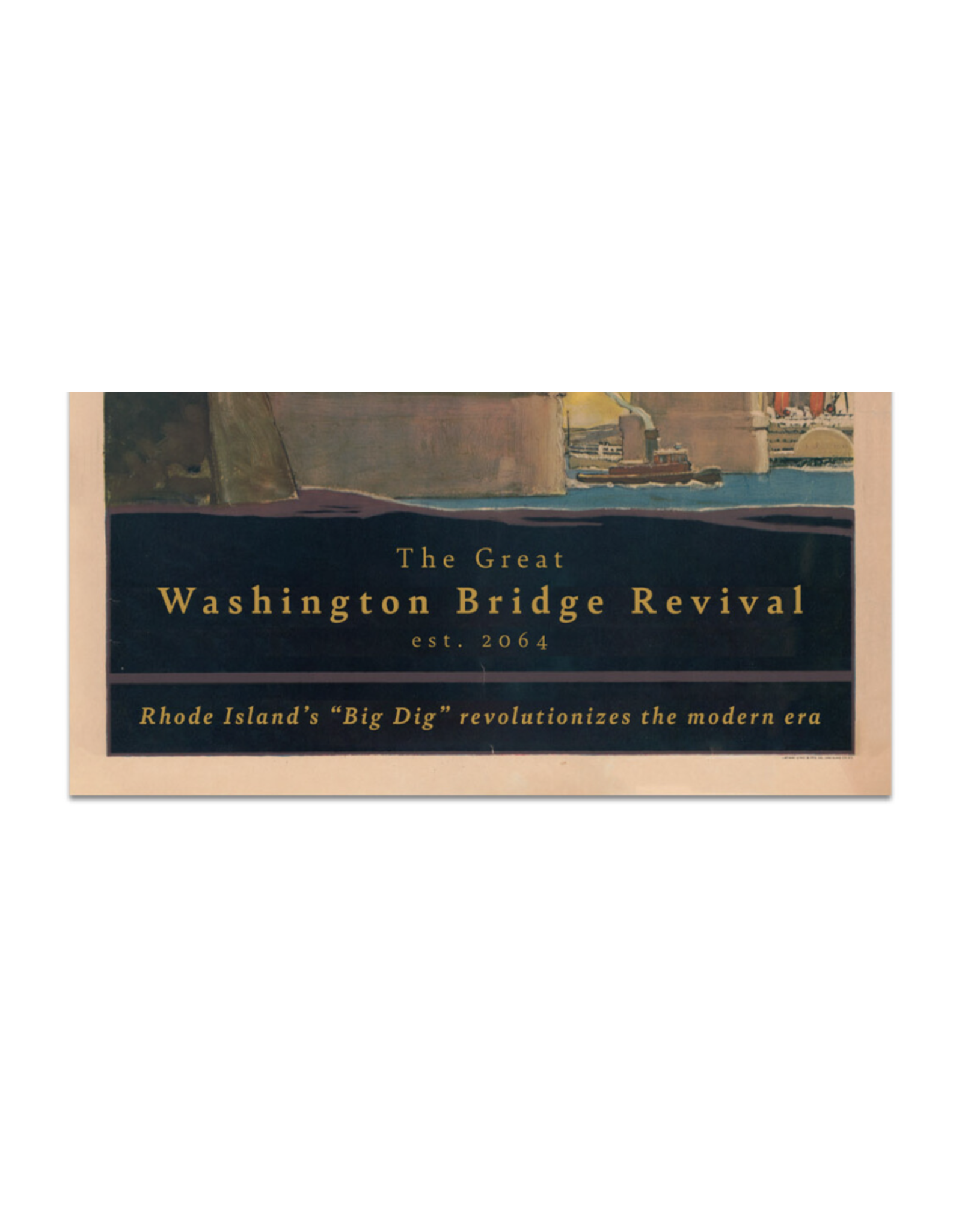 Washington Bridge Revival Print