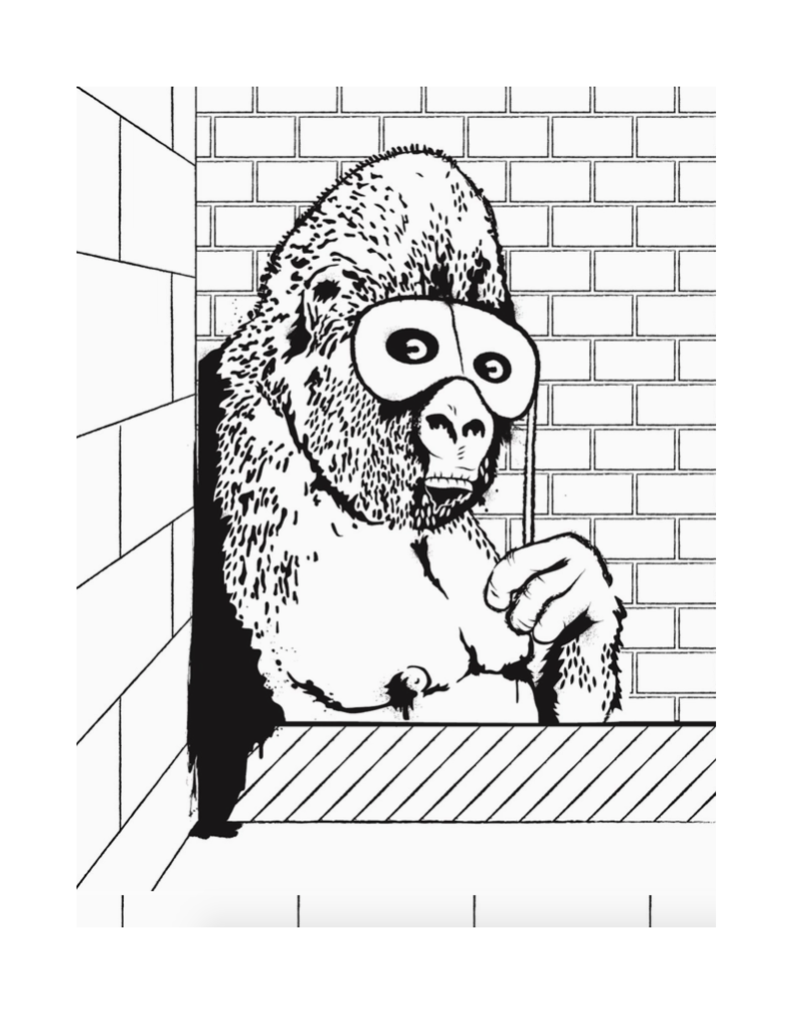 Banksy Coloring Book