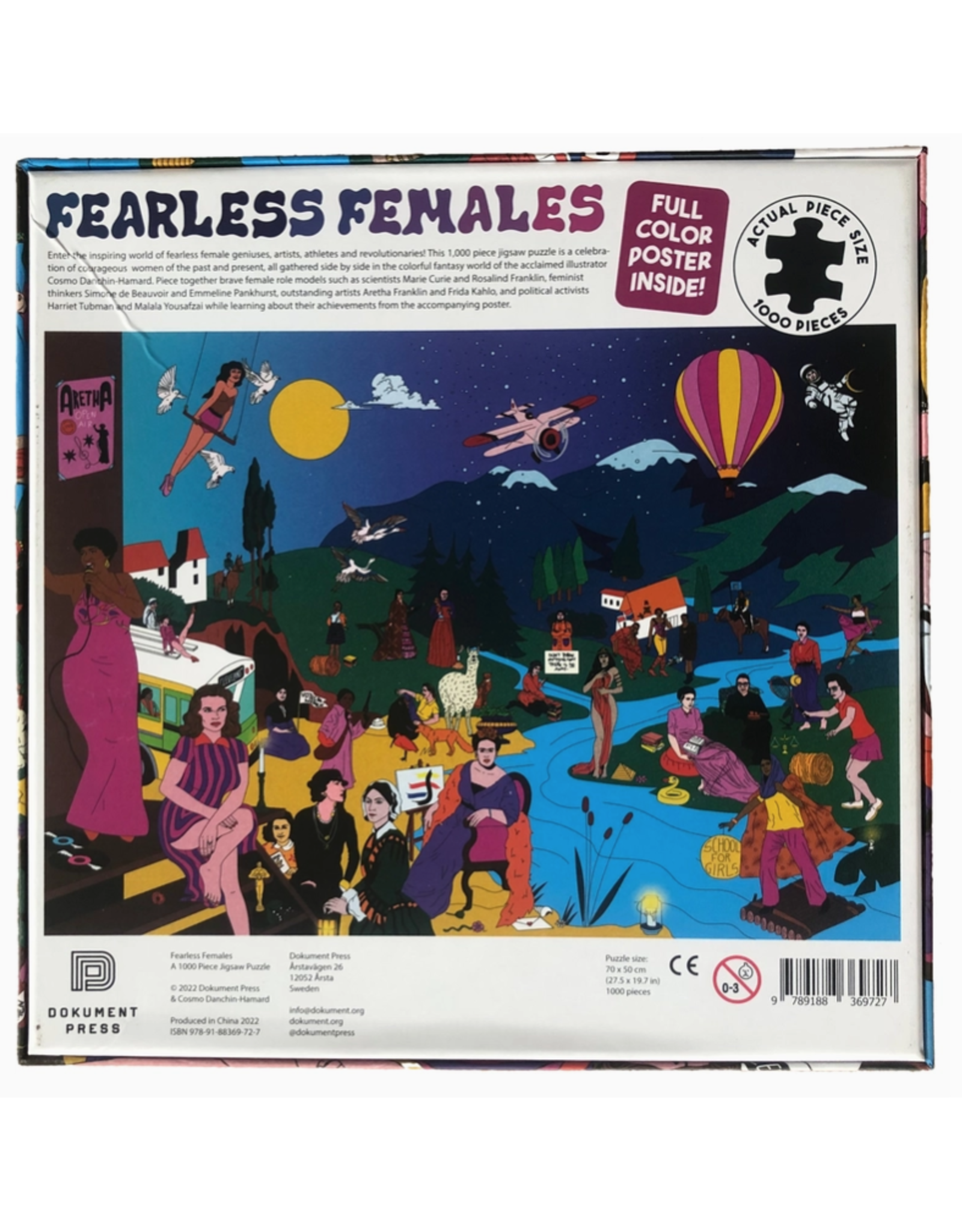 Fearless Females 1000 Piece Puzzle