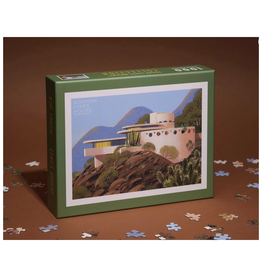 Frank Lloyd Wright: Norman Lykes House 1000 Piece Puzzle