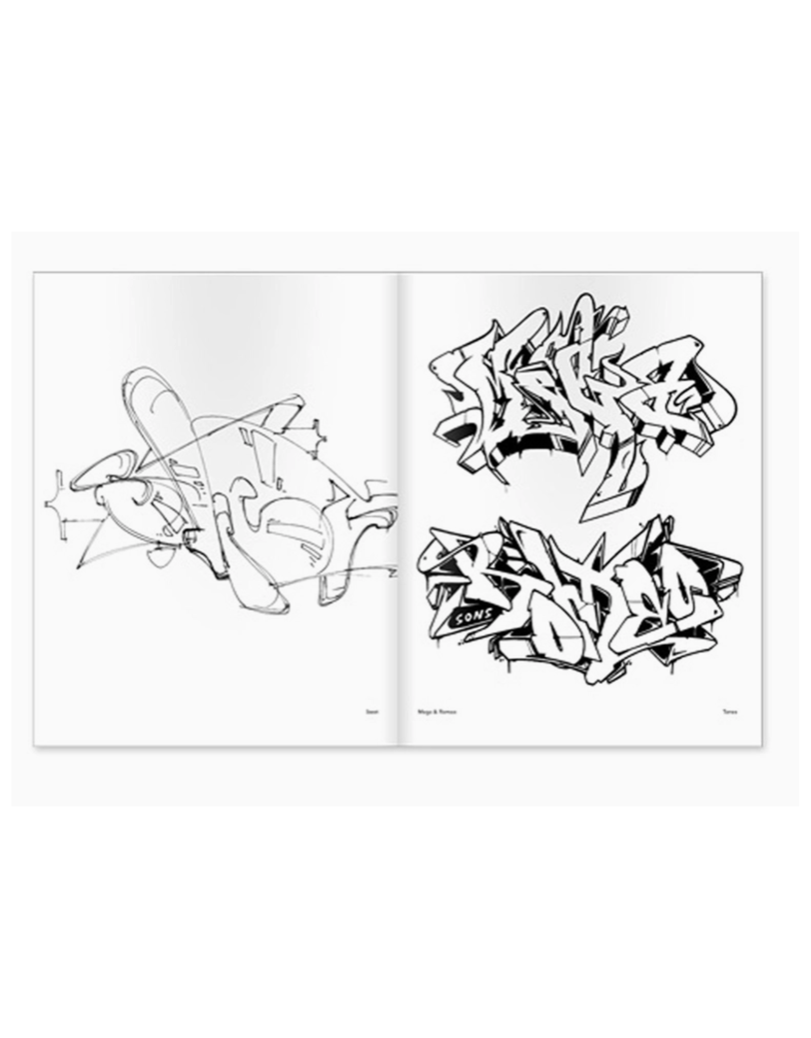 Graffiti 3 International Styles Coloring Book