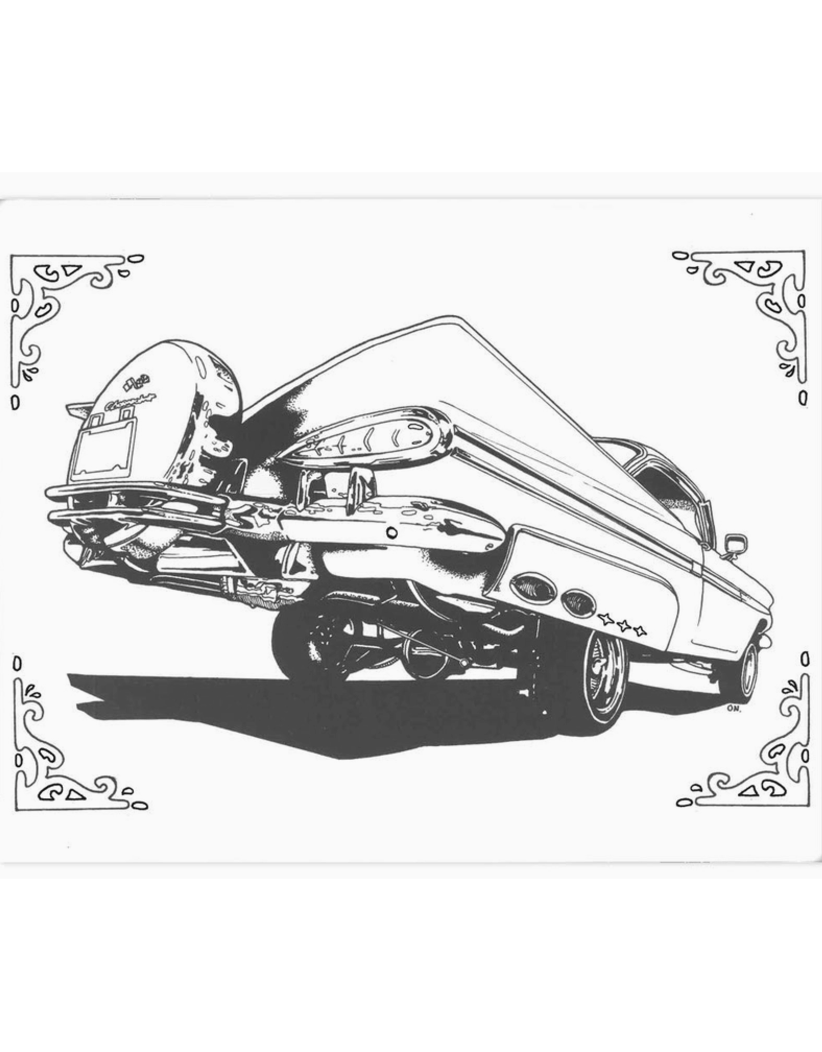 Lowrider Coloring Book