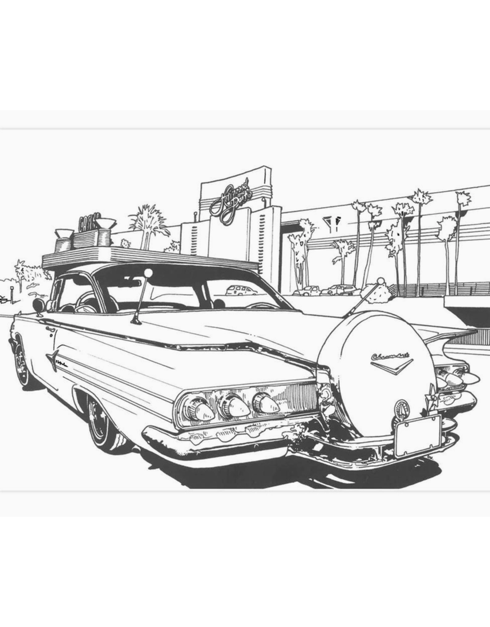 Lowrider Coloring Book