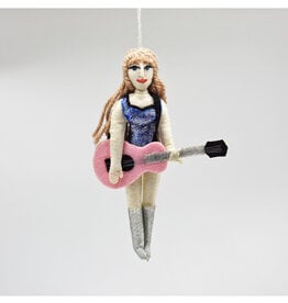 Taylor Swift Felted Ornament