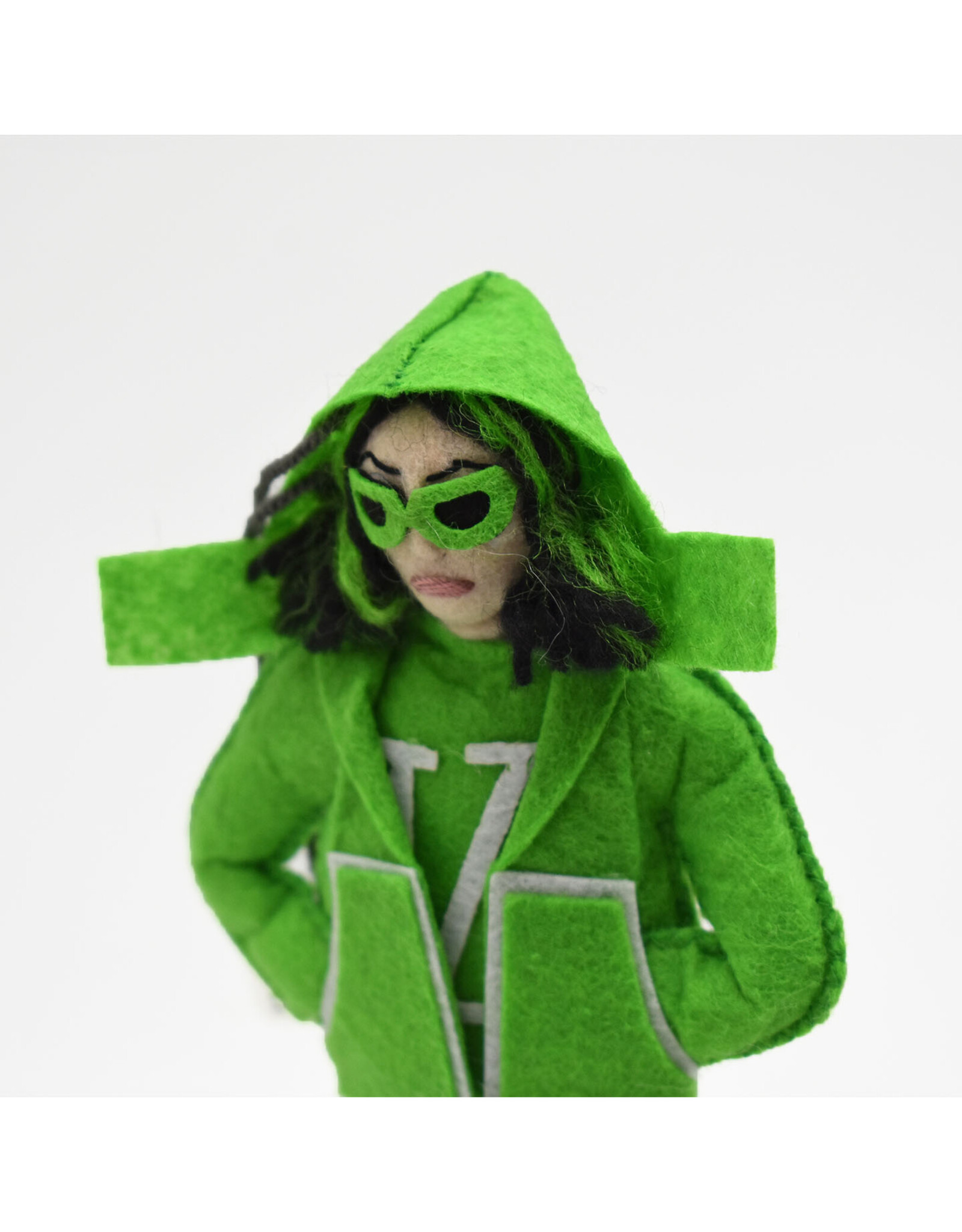 Billie Eilish Felted Ornament