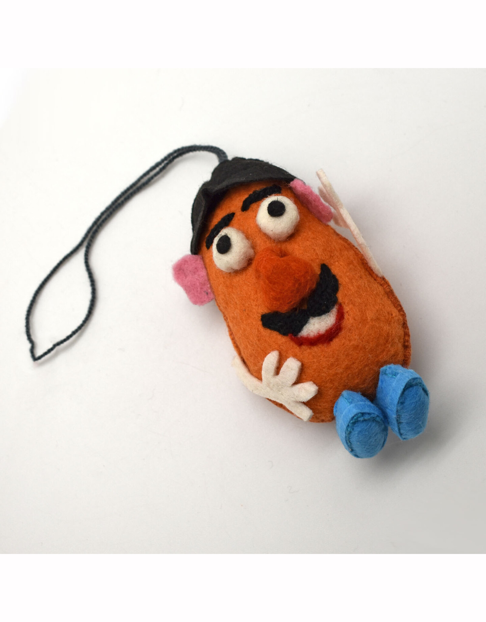 Mr Potatohead Felted Ornament